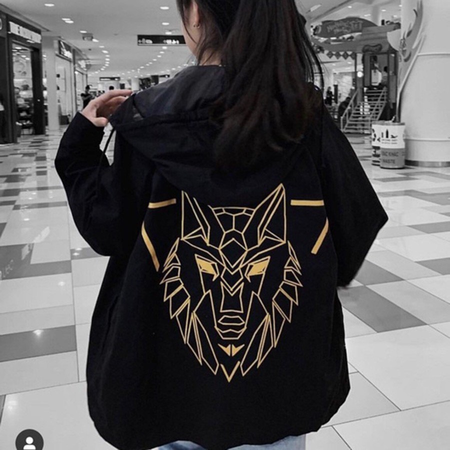 ÁO KHOÁC DÙ Sói Ca (Hades - Kèm Ảnh Thật) CỰC CHẤT TP011A - MUA NGAY