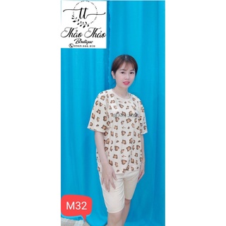 Bộ ngố beo coton dày mịn