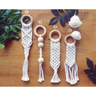 Móc khoá vintage macrame