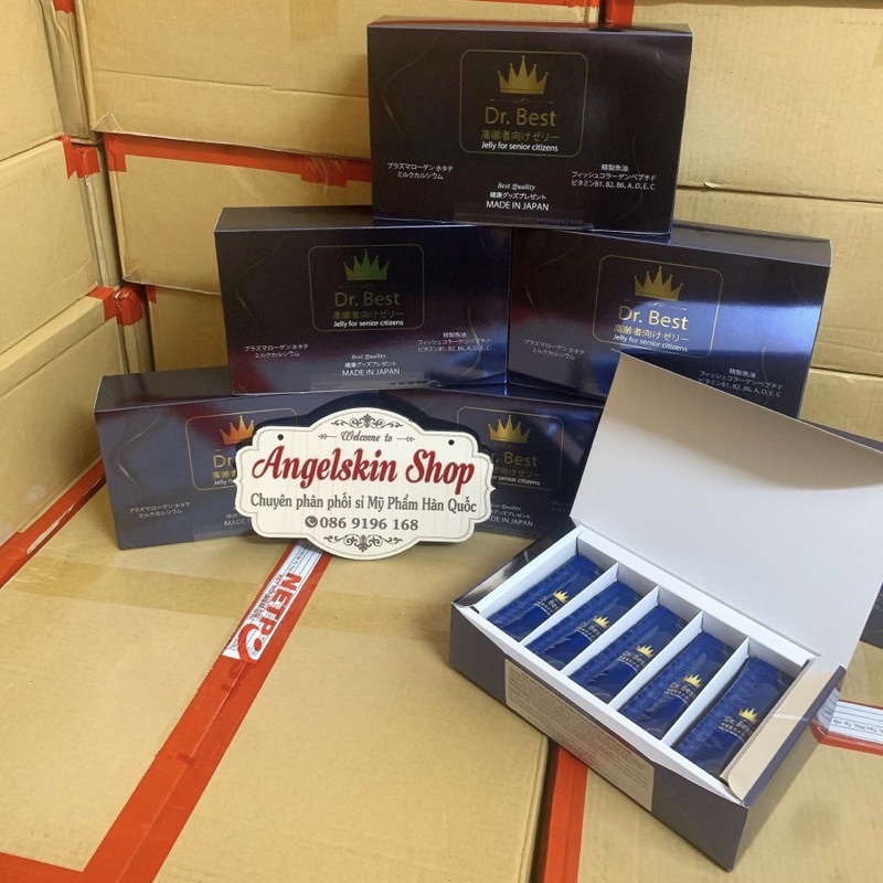 Thạch cho người cao tuổi Dr. Best hộp 30 thanh