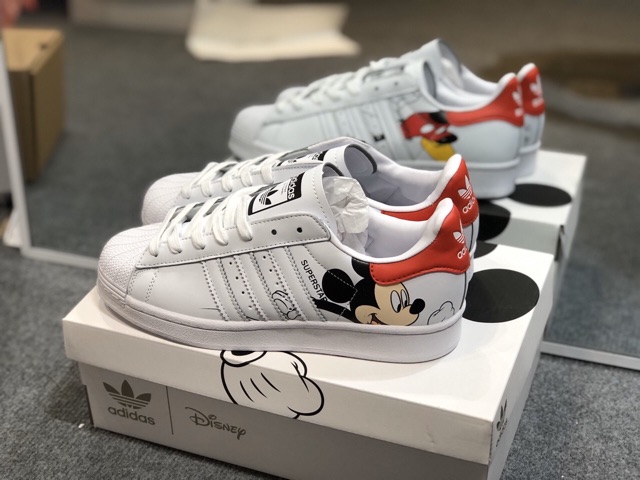 Giầy adidas xò chuột mickey CAO CẤP ( full box + ship )