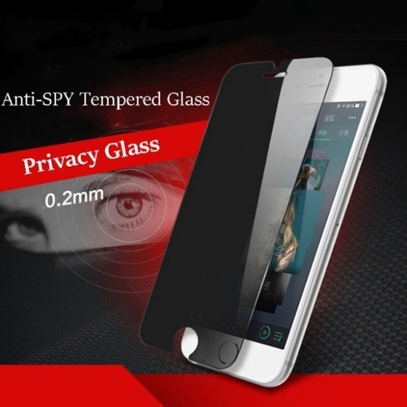Kính cường lực dán bảo vệ màn hình chống nhìn trộm cho for  IPhone 7 6 6S 8 Plus X XS XR 11 Pro Max