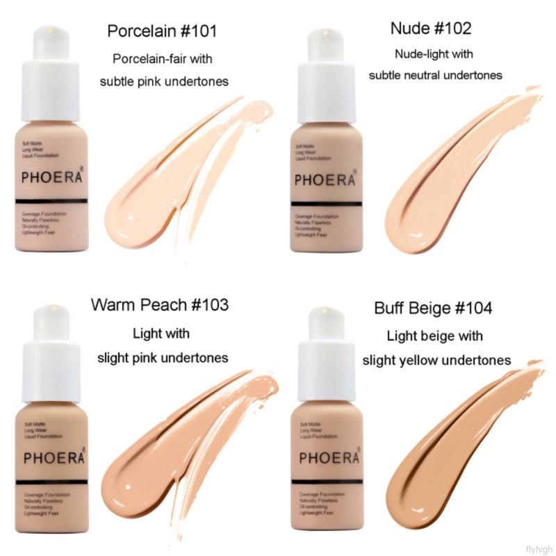 Phoera Foundation Liquid 8 Matte Color