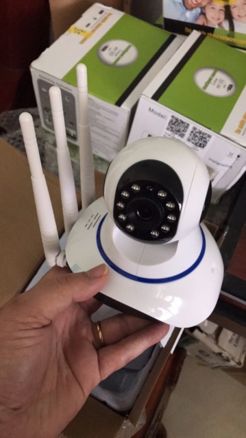 CAMERA WIFI 3 ANTEN 2.0Mpx SIÊU NÉT GÓC RỘNG | BigBuy360 - bigbuy360.vn