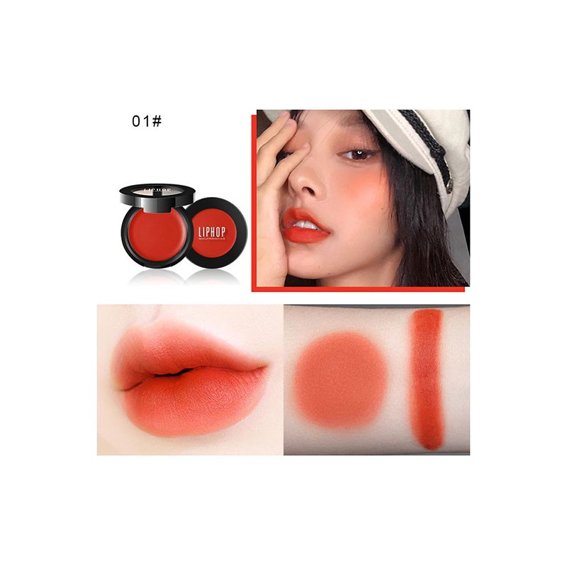 [Hàng mới về] Má hồng dạng kem màu lì trang điểm đa năng LIPHOP | BigBuy360 - bigbuy360.vn