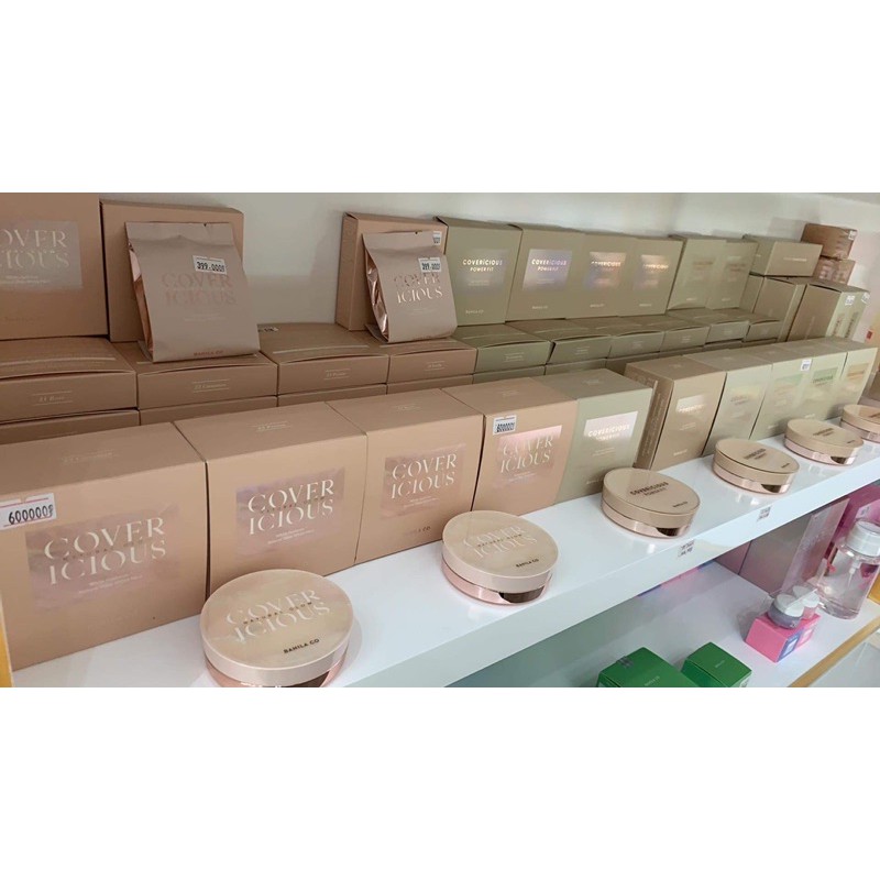 BANILA CO CUSHION TRẮNG DA COVERICIOUS NATURAL GLOW