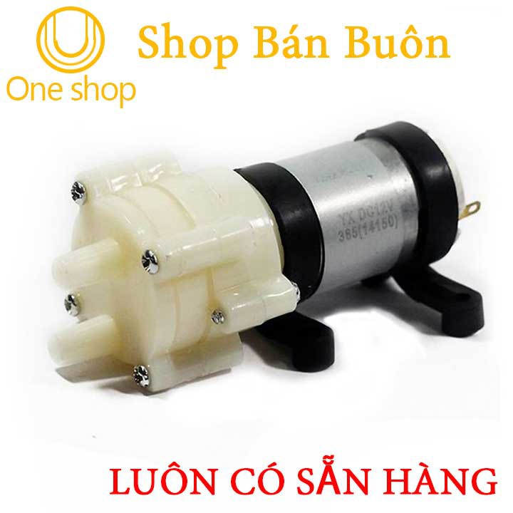 Máy Bơm RS385 6-12VDC Siêu Khỏe