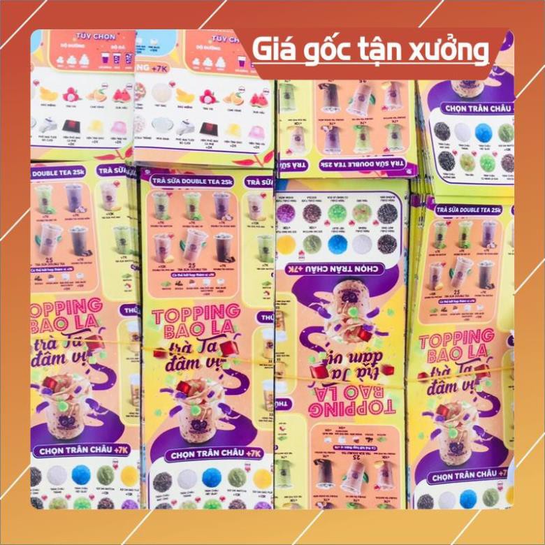 IN 1000 TỜ GẤP A4-A5 CHỈ 650.000 đ / IN 2 MẶT / COUCHES 100 gsm / CÁN MÀNG / KHỒNG CÁN