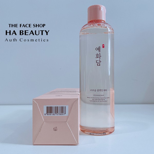 Nước tẩy trang dưỡng ẩm sạch sâu dịu nhẹ cho da nhạy cẩm The Face Shop Yehwadam Deep Moisturizing Cleansing Water 300ml | BigBuy360 - bigbuy360.vn