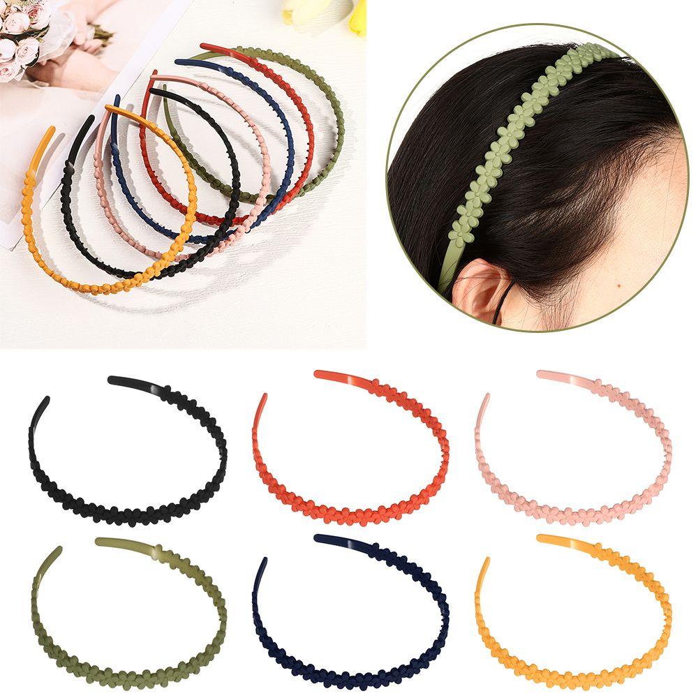 Băng Đô Cài Tóc Màu Sắc Ngọt Ngào Họa Tiết Hoa Xinh Xắn Cho Nữ
