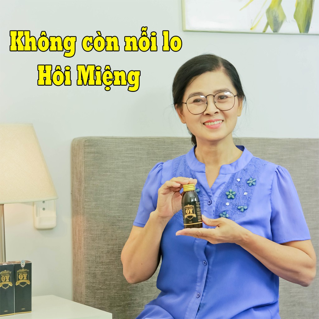 Nước súc miệng TAM TIÊU OV hết HÔI MIỆNG hơi thở thơm mát tự tin giao tiếp- Hàng chính hãng