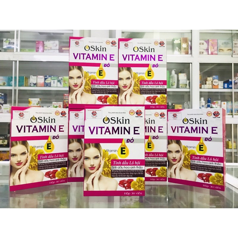 VITAMIN E ĐỎ lọ 30 viên