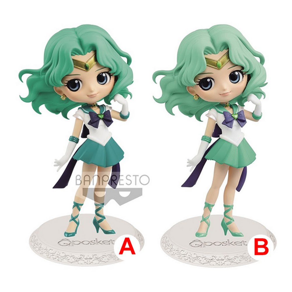 Mô hình mini QPOSKET Thủy thủ mặt trăng/thủy thủ sao Hải Vương/Sailor Moon Super Sailor Neptune