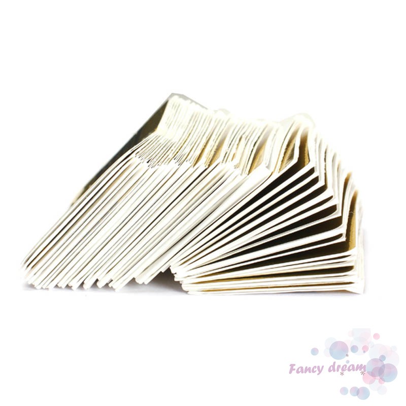 Set 100 miếng dán hỗ trợ trang trí móng tay nghệ thuật