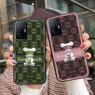 Ốp lưng Xiaomi Xiaomi 11T 5G - Xiaomi 11T Pro 5G ( Mi 11T 5G - Mi 11T Pro 5G) mẫu BEARBRICK cá tính,cute,giá rẻ