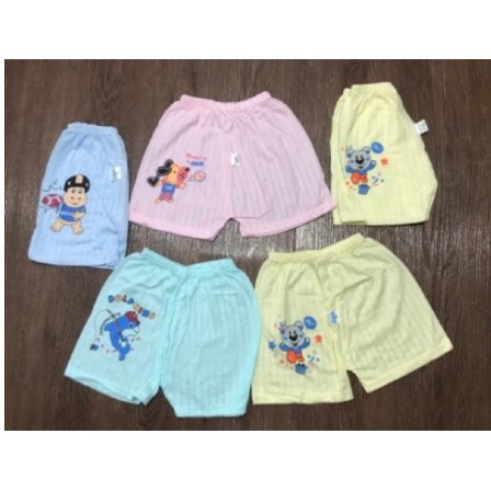 [ Sỉ ] 5 quần đùi cotton giấy cho bé trai bé gái