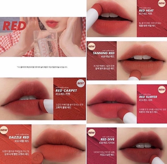 (PHIÊN BẢN MỚI) Son Thỏi Siêu Lì Romand Zero Matte Lipstick 3g