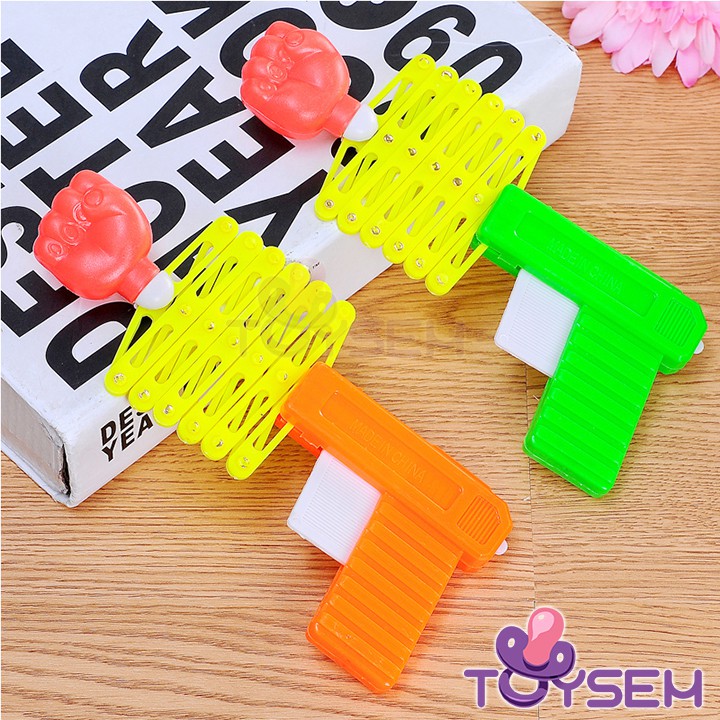 Đồ chơi trẻ em quả đấm lò xo Toysem cho bé vui nhộn - Quà tặng sinh nhật cho bé