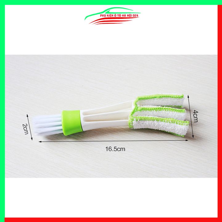 Chổi vệ sinh khe gió cửa điều hòa ô tô 2 đầu tiện lợi
