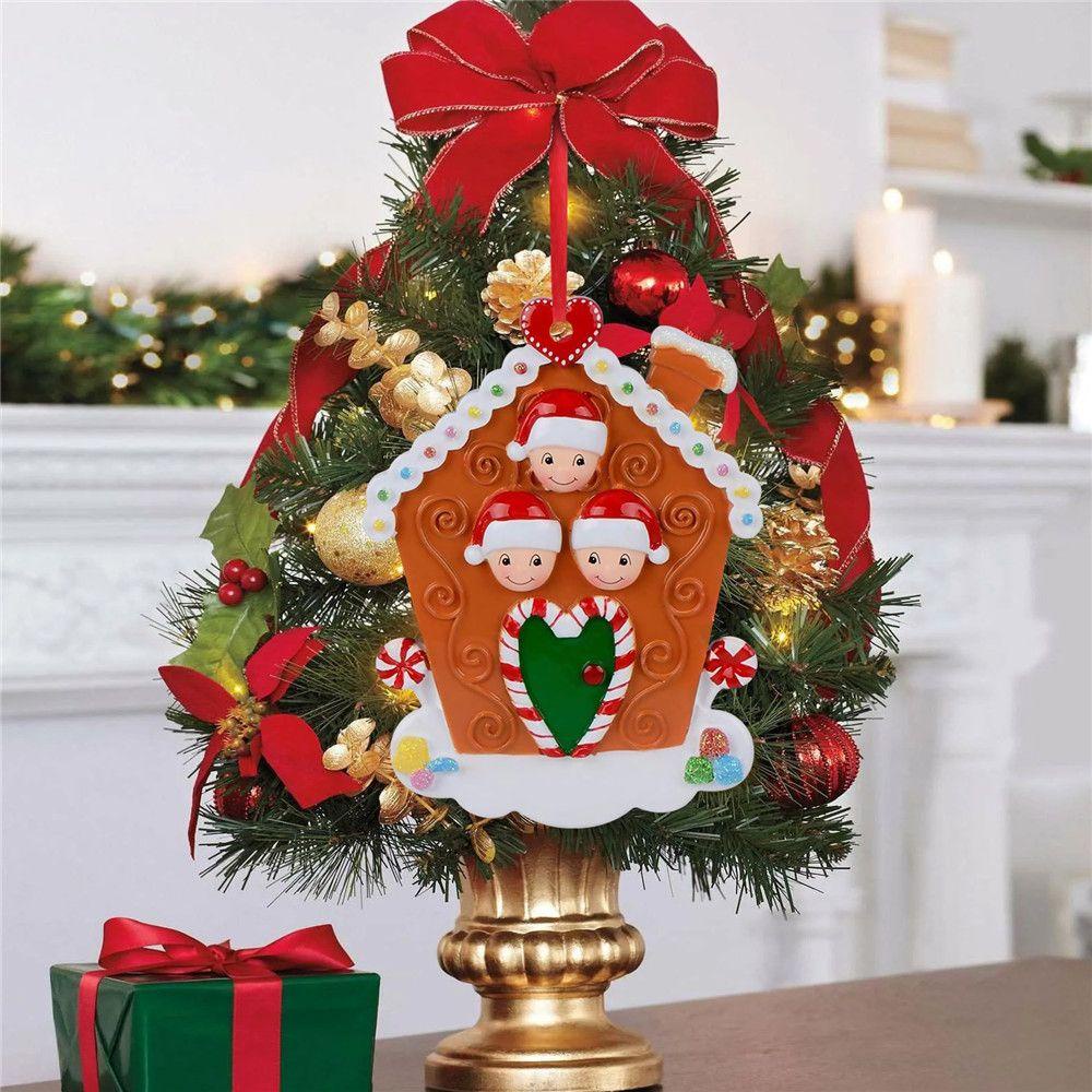CONOPERY Ngôi Nhà Bánh Quy Trang Trí Cây Thông Giáng Sinh