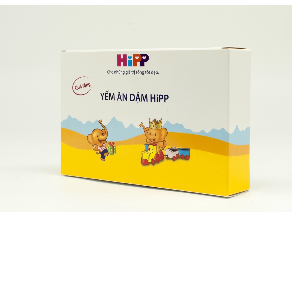 [HÀNG TẶNG] Yếm ăn dặm HiPP dành cho bé - Nhập khẩu Đức 100% cotton hữu cơ