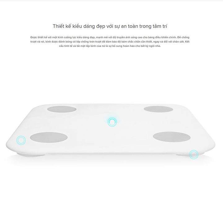 Cân điện tử thông minh Xiaomi Mi Body Composition Scale 2