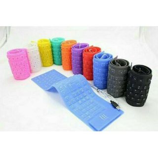 [MS019] Bàn phím dẻo USB cho PC, Laptop Silicon Chống Nước