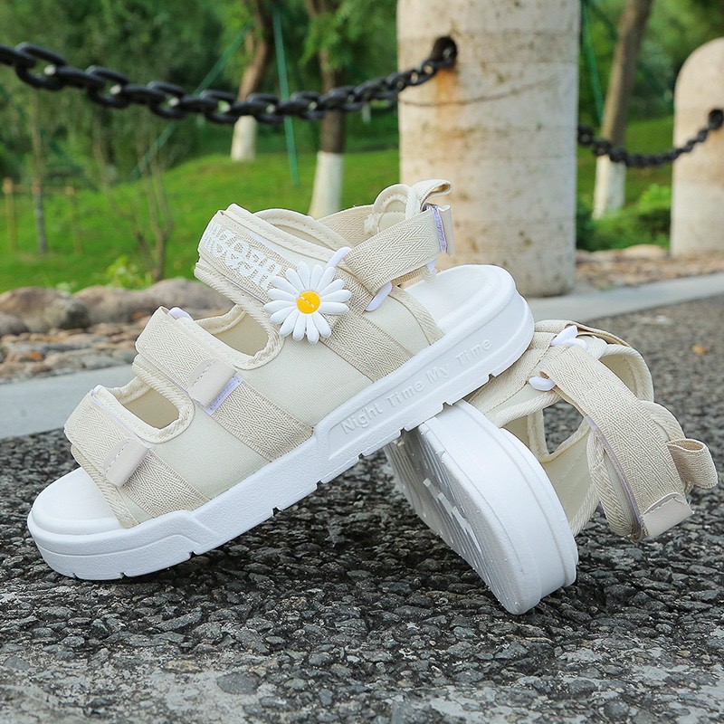 XẢ KHO (S99) Sandal quai tag hoa cúc KONO gạch