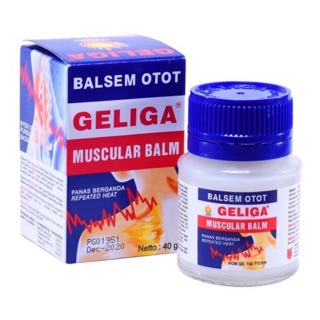 DẦU CÙ LÀ LỬA - CAO XOA BÓP NÓNG GELIGA