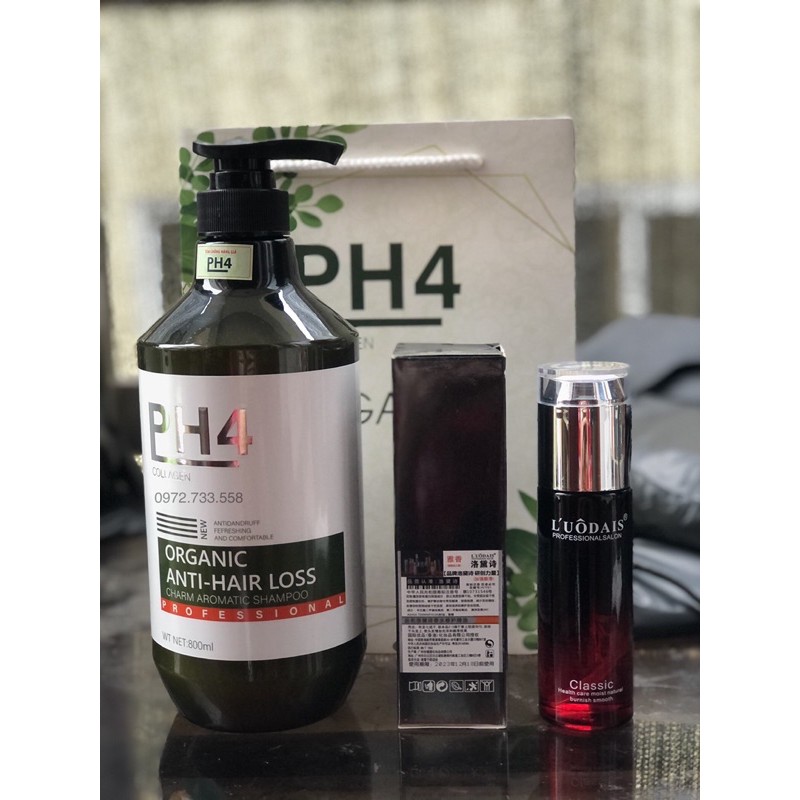 Cặp Gội Xả Dưỡng Sinh PH4 800ml