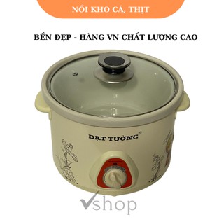 Nồi Kho Cá, kho thịt Đạt Tường 2,5L, Sử dụng điện