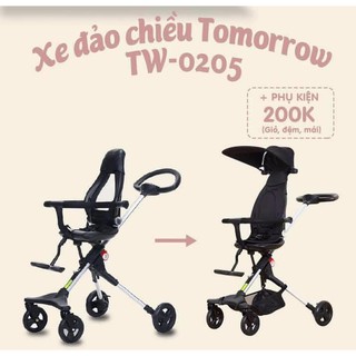 Xe đẩy du lịch đảo chiều gấp gọn Tomorrow
