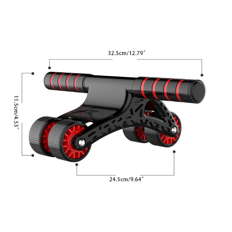 QQ Bộ 4 Con Lăn Lõi Ab Không Gây Tiếng Ồn Cho Cánh Tay / Eo / Eo