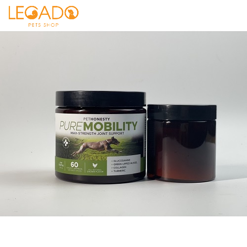 Viên Bổ Hổ Trợ Sụn Khớp Hông Cho Chó Pet Honesty Pure Mobility Cải Thiện Chứng Loạn Sản Viêm Khớp Hạ Bàn