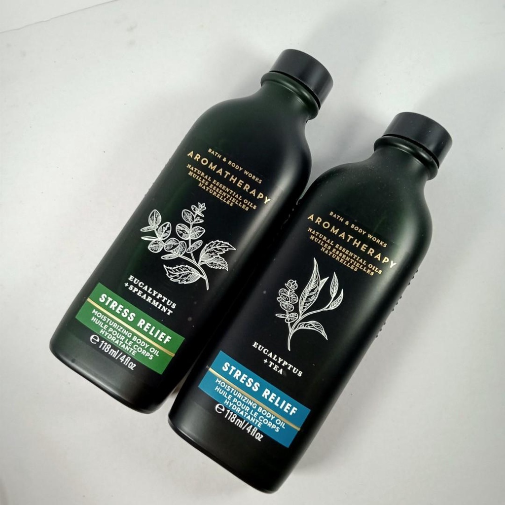 [Bill Mỹ] Tinh dầu massage Bath &amp; Body Works Aromatherapy Stress Relief Eucalyptus + Tea