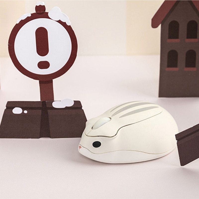 Chuột không dây 2.4G Mini 3D Hình Chuột Hamster Dễ Thương