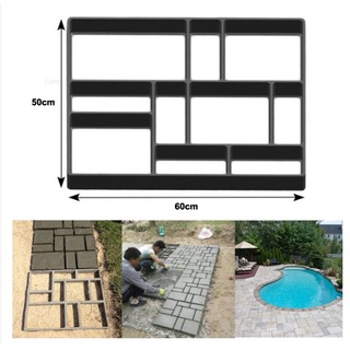 [Siêu Sale] [XẢ HÀNG] Khuôn Nhựa Đúc Bê Tông Sân Vườn Model D/F Size 60x50cm