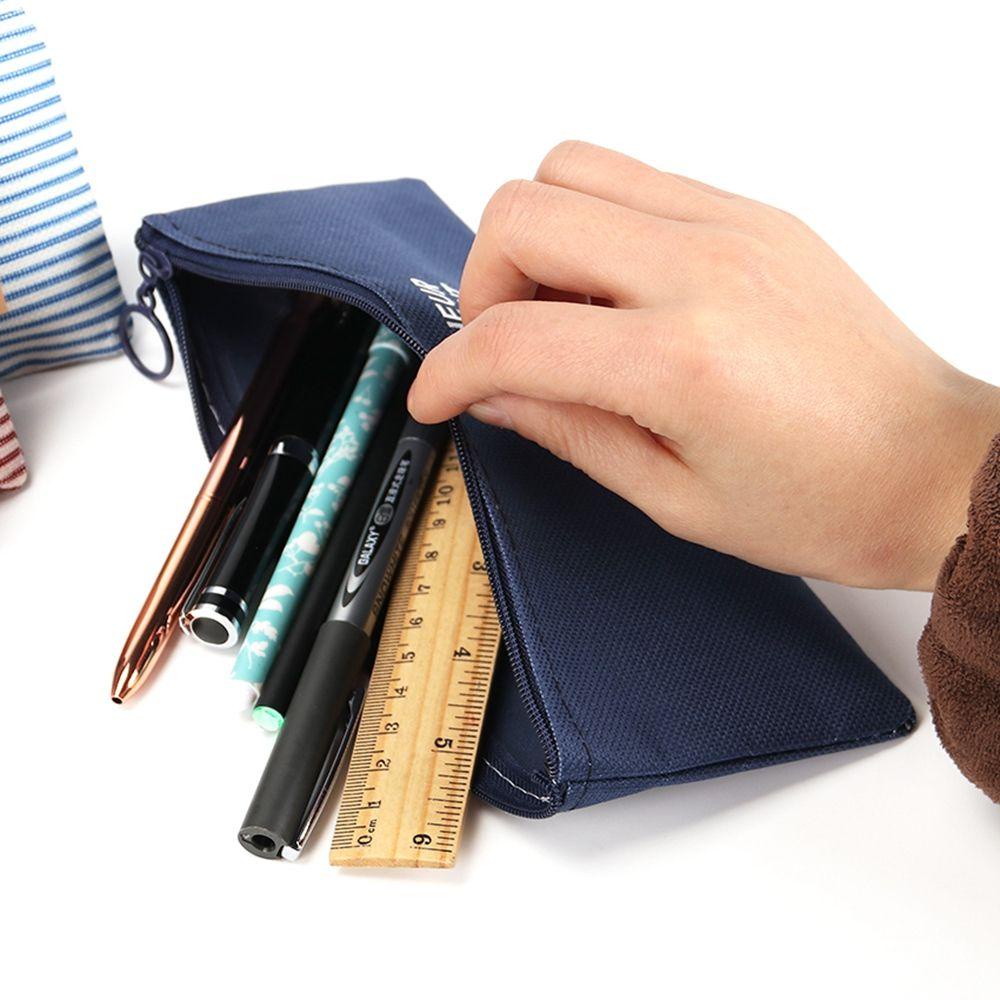 Túi Đựng Bút Bằng Vải Canvas Thiết Kế Dễ Thương Sáng Tạo