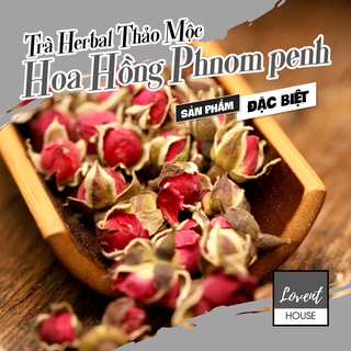 Trà Hoa Hồng Phnom Penh khô sấy lạnh 100gr – loại đặc biệt dưỡng nhan và sức khỏe [LOVENT HOUSE]