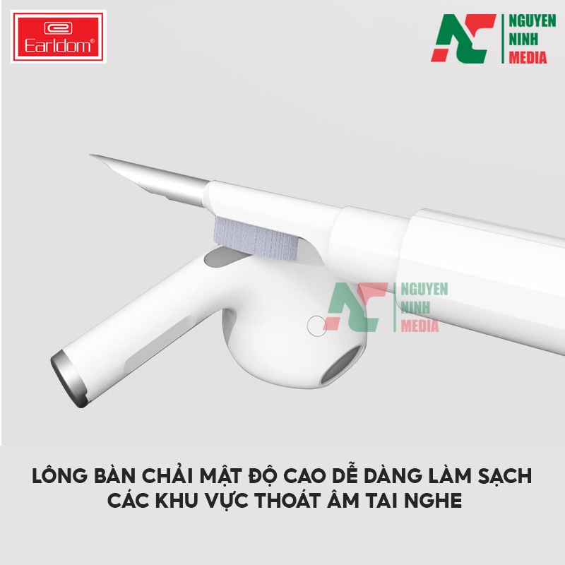 Dụng Cụ Vệ Sinh Tai Nghe Airpods Chuyên Nghiệp Earldom ET-T05 - Hàng Chính Hãng