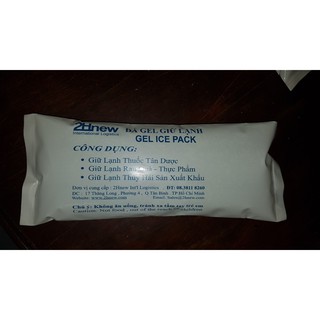 Đá gel 250gr làm mát quạt điều, bảo quản tươi thực phẩm, hạn sốt, giảm đau