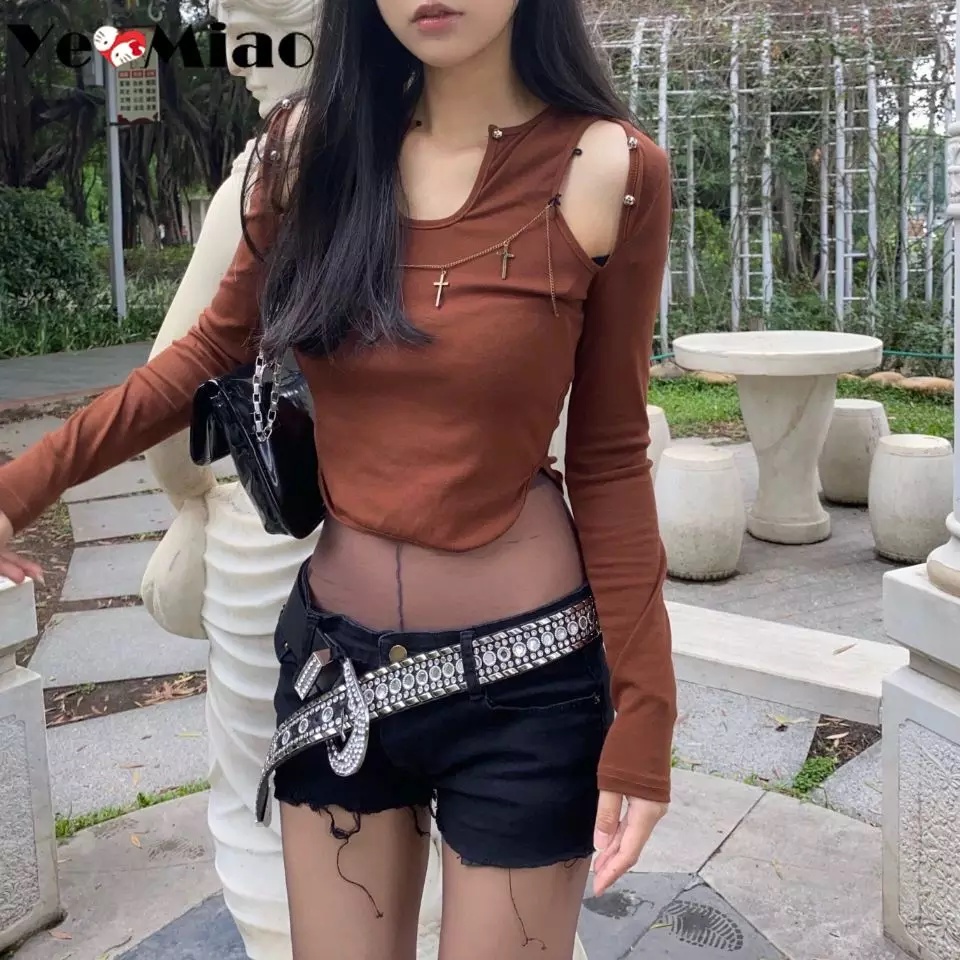 Thắt lưng MMIOT Y2K Rockboiz đính đá lấp lánh thời trang