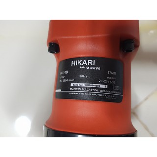 MÁY ĐỤC 17 LY _HIKARI_THÁI LAN_1600W