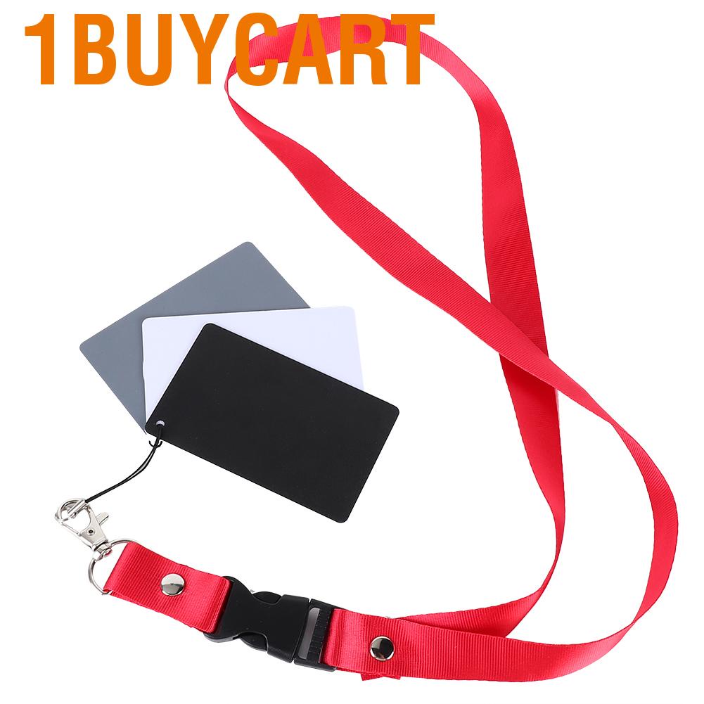 1 Bộ Card Cân Bằng Kỹ Thuật Số 3 Trong 18% Dùng Để Chụp Ảnh
