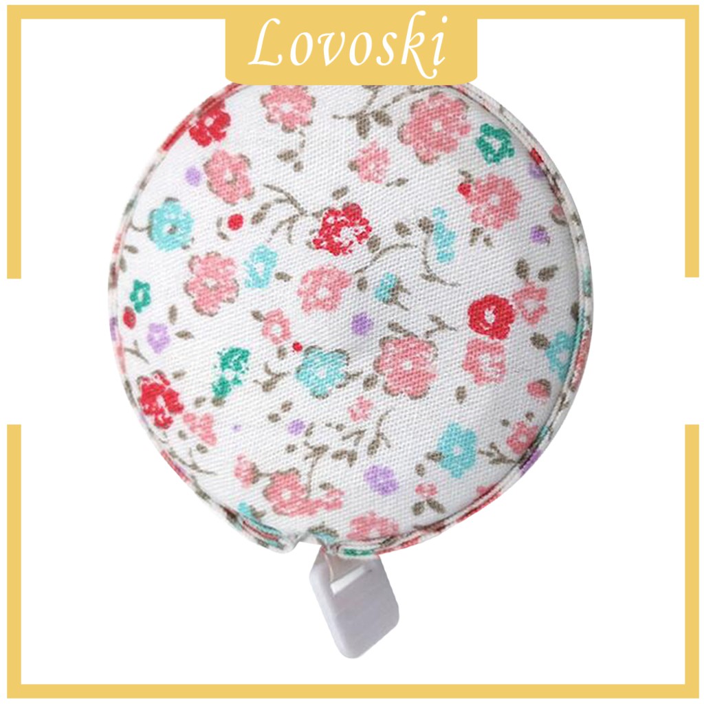 [Lovoski] Thước Dây May Kèm Vỏ Vải Đo Cơ Thể Cho Cửa Hàng May Mặc