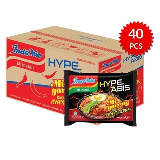 Thùng 40 gói Mì trộn Indomie Mi Goreng Rasa Ayam Geprek 85gram