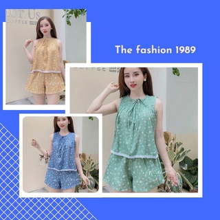 Bộ đồ ngủ- set đồ ở nhà 4 màu cực đẹp, cực mát.