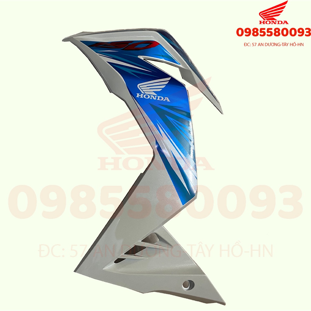 Nhựa cánh yếm xe winner v1, bửng xe winner màu xanh trắng 2016 chính hãng honda