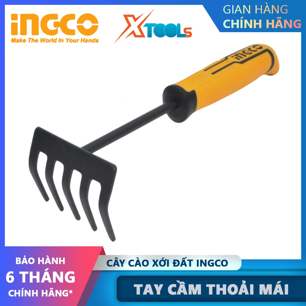 Cây cào xới đất INGCO HFTR1008 | dụng cụ xới đất chiều dài 270mm