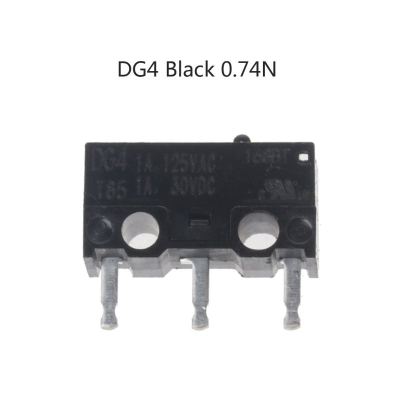 1 Công Tắc Micro Cherry Dg2 T85 0.05a 30vdc Dg4 T85 1a 125vac 1a30vdc Dg2 D4 1.47n Black 0.74n